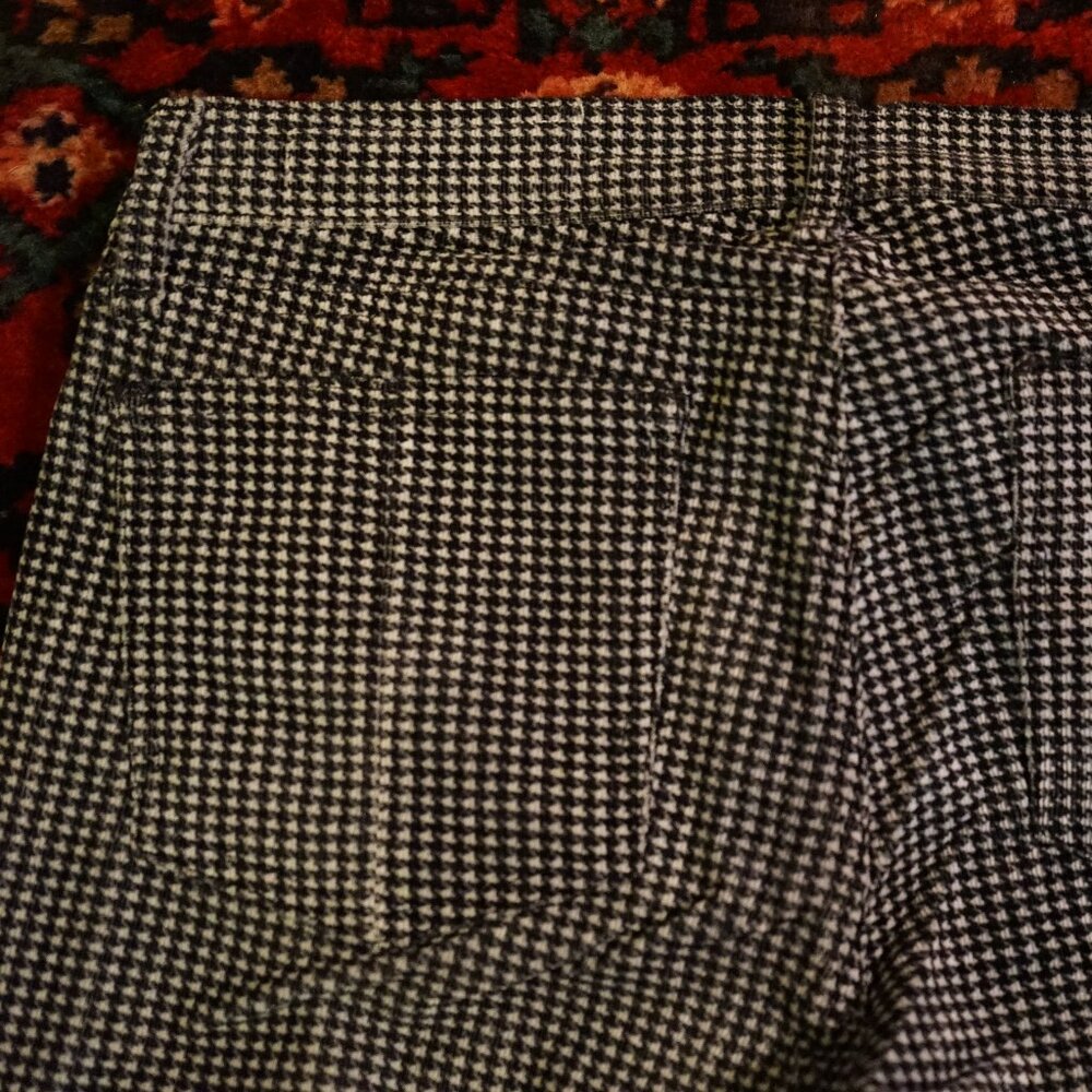 Rag & Bone Skinny Herringbone patterned pant size 28